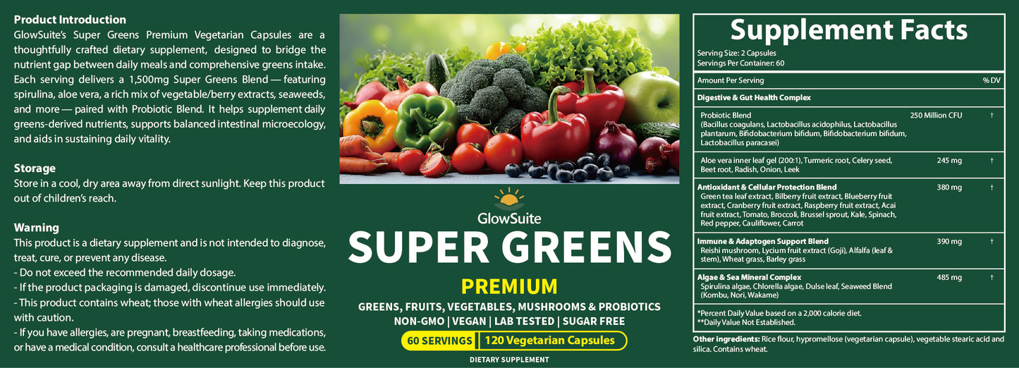 GLOWSUITE SUPER GREENS